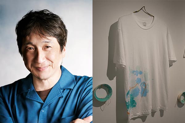 ブクブク泡でTシャツ絵付け