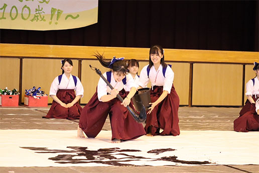 埼玉県立松山女子高等学校　書道部